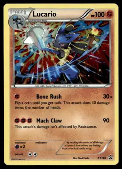 Lucario Promo XY140 Pokemon TCG - Image 1