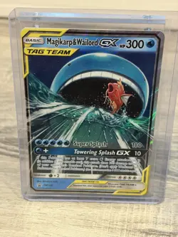 The Pokemon Company Magikarp & Wailord GX SM166 TAG TEAM Promo - Image 1