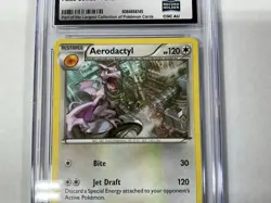 Aerodactyl 76/124 Fates Collide Regular Cgc World Record Pokemon 2016 - Image 3