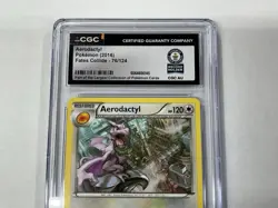 Aerodactyl 76/124 Fates Collide Regular Cgc World Record Pokemon 2016 - Image 4