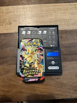 2026 Pokemon Ascended Heroes Booster Pack 23.43g (Ex Heavy) (Poss God Pack!!) - Image 1