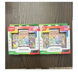 Pokemon First Partner Illustration Collection Series 1 Box Lot 2 Promo Booster - Image 1
