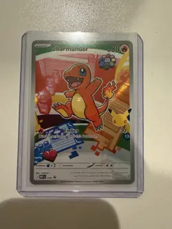 Pokemon First Partner Illustration Kanto Set Charmander Squirtle Bulbasaur NM - Image 5