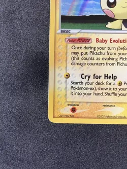 Pokemon TCG Pichu EX Power Keepers 21/108 Reverse Holo Rare - Image 2