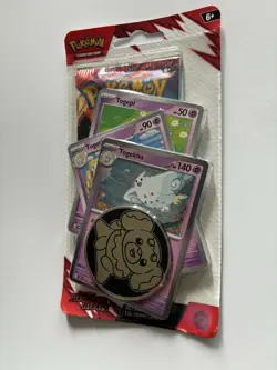 NIB Pokemon Destined Rivals Premium Checklane Blister Togekiss, Togetic, Togepi - Image 1