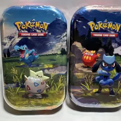 (3) Bundle Pokemon Mega Evol. Asc. Heroes Mini Tins New Sealed - Image 2