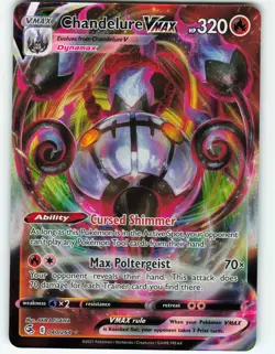 Chandelure VMAX - 40/264 Fusion Strike - Pokemon TCG - 2021 - Image 1
