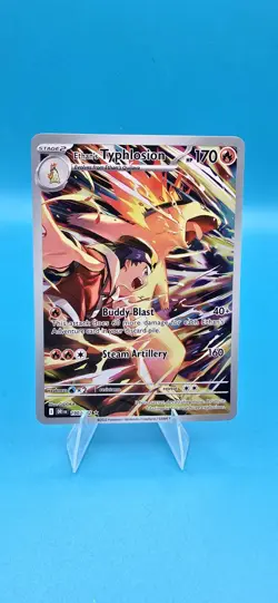 Pokemon TCG Ethan’s Typhlosion 190/182 Full Art Destined Rivals Mint Typhlosion - Image 1