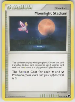 Pokemon TCG Moonlight Stadium Uncommon Great Encounters 100/106 - Image 1