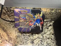 Pokemon Slashing Legends Koraidon & Zacian Tin Set Factory Sealed - Image 1