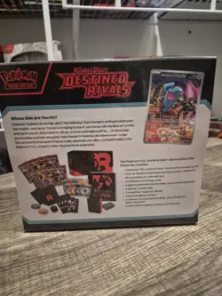 Pokemon TCG Destined Rivals Elite Trainer Box ETB Factory Sealed 💀 - Image 2