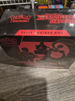 Pokemon TCG Destined Rivals Elite Trainer Box ETB Factory Sealed 💀 - Image 3