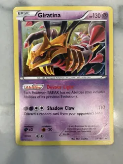 Pokemon TCG Giratina XY184 Black Star Promo - Near Mint - Image 1