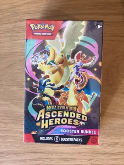 Pokemon TCG: Mega Evolution Ascended Heroes Booster Bundle (6 Booster Packs) - Image 1