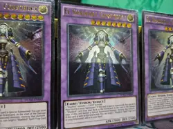 Yugioh- El Shaddoll Construct x3 & El Shaddoll Shekinaga x2- Ultimate Rare - Image 3