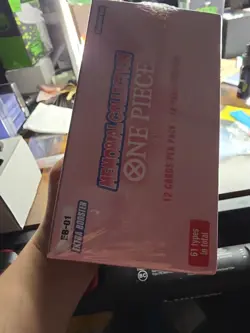 One Piece TCG EB-01 Memorial Collection Booster Box SEALED/NEW ENGLISH W/Acrylic - Image 2