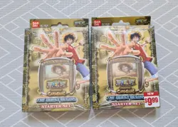 🔥🚀 x2 2005! One Piece CCG The Quest Begins Starter Deck FIRST VINTAGE ORIGINAL - Image 1