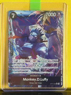 One Piece OP15 TCG - Monkey.D.Luffy Alt Art OP15-092 - Near Mint - Image 1