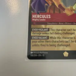 Hercules-Mighty Leader 118/204 Lorcana TCG - Whispers in the Well - Near Mint - Image 2