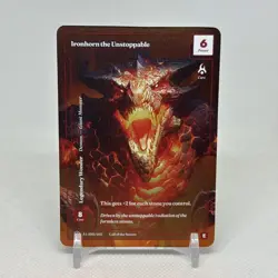 Wonders Of The First COTS Ironhorn the Unstoppable FF Alt Art AI-100/401 - Image 1