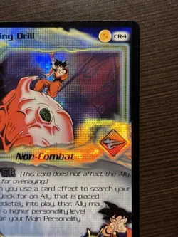 Rescuing Drill Foil Rare Limited Promo DBZ CCG Card GKI Dragon Ball Z Score TCG - Image 5