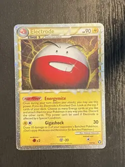 Electrode 93/102 Holo Prime Triumphant Ultra Rare Pokemon Card 2010 - Image 1