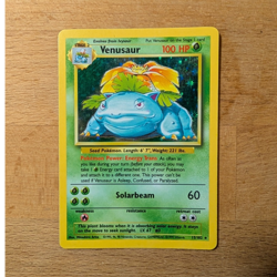 Pokemon Venusaur Base Set Holo Rare Card 15/102 Stage 2 100 HP English 1999 - Image 1