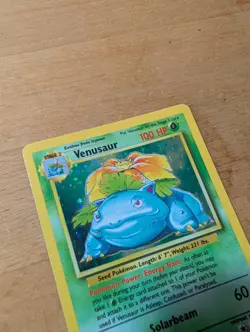 Pokemon Venusaur Base Set Holo Rare Card 15/102 Stage 2 100 HP English 1999 - Image 4