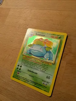 Pokemon Venusaur Base Set Holo Rare Card 15/102 Stage 2 100 HP English 1999 - Image 5