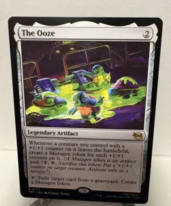 Teenage Mutant Ninja Turtles The Ooze Legendary Artifact Rare MTG Card TMT 0177 - Image 3