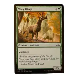 Wary Okapi - Guilds of Ravnica #149/259 MTG Magic The Gathering - Image 1