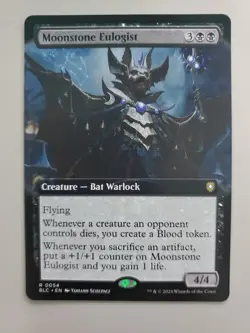 MTG Moonstone Eulogist Commander: Bloomburrow 0054 Borderless Rare - Image 1