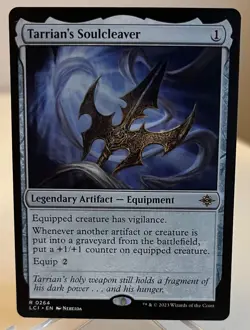 Magic MTG - Tarrian's Soulcleaver - The Lost Caverns of Ixalan Near Mint! - Image 1