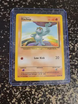 MACHOP - 52/102 - Base Set - Pokemon Card - Image 3