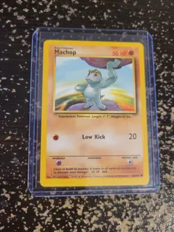 MACHOP - 52/102 - Base Set - Pokemon Card - Image 5