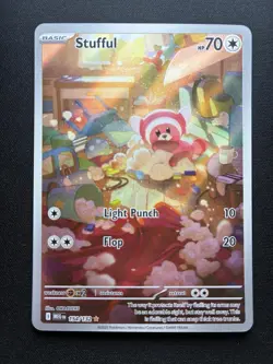 Pokemon: Stufful Illustration Rare IR 154/132 Mega Evolution - Image 1