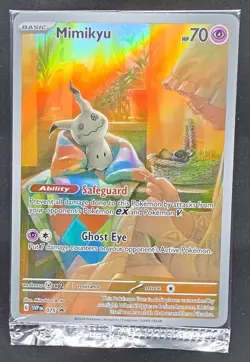 2023-25 Pokemon S&V Black Star Promos Mimikyu #075 Sealed - Image 1