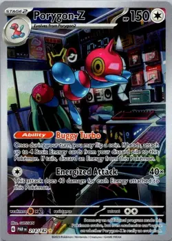 Pokemon TCG Porygon-Z 214/182 SV04: Paradox Rift Holo NM (SKU 1-2) - Image 1