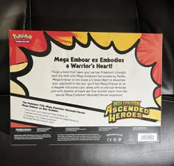 Pokemon TCG: ME Ascended Heroes Mega Emboar EX Factory Factory Sealed Box - Image 2