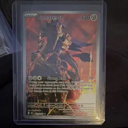 Pokemon Zamazenta 201/182 Destined Rivals Illustration Rare Holo 130HP - Image 1