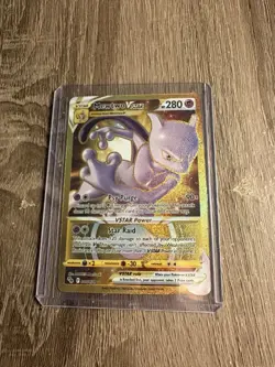 Pokemon Mewtwo VSTAR Secret Rare Holo 086/078 Pokemon GO VSTAR 280 HP EN - Image 2