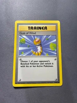 Pokemon TCG - Gust of Wind - Base Set Unlimited - 93/102 Wizards 1999-2000 - Image 3