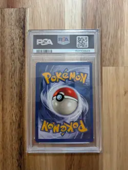 Pokemon TCG 1999 Jungle Vaporeon 12/64 Holo 1st Edition PSA 7 - Image 2