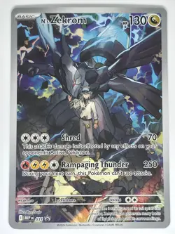 N's Zekrom 031 P Pokemon ME: Mega Evolution Promo NM - Image 1