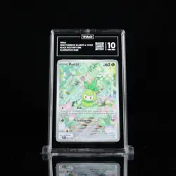‼Pokemon Petilil 091/086: Black Bolt Holo TAG GRADE 10! SAME DAY SHIP!💨 - Image 1