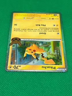 Pokemon Tcg Pikachu(SWIRL) 018/091 Cosmos Holo Trick or Trade - Image 4