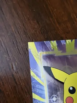 NM! RAYS HOLO FOIL Pikachu #25 Black Label Series 1 Topps Pokemon Tv Animation - Image 3