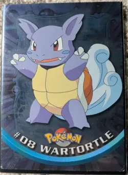 Pokemon 2000 Wartortle #8 HOLO NM TOPPSTv - Image 1