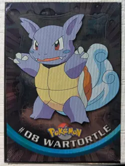 Pokemon 2000 Wartortle #8 HOLO NM TOPPSTv - Image 2