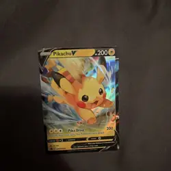 Pokemon Pikachu V SWSH285 Promo Full Art Holo Basic 200HP Lightning English 2023 - Image 3